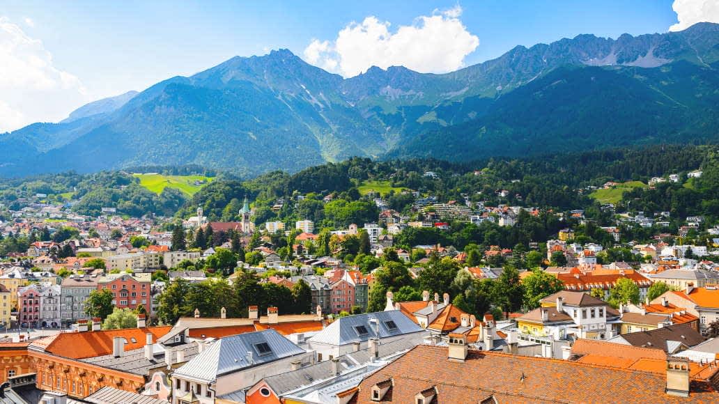Datenrettung Innsbruck -Panorama der Stadt